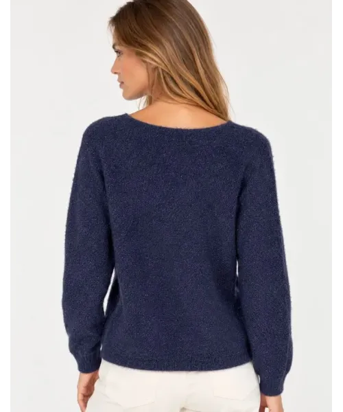 JERSEY LUREX AZUL SOLERA MUJER 2