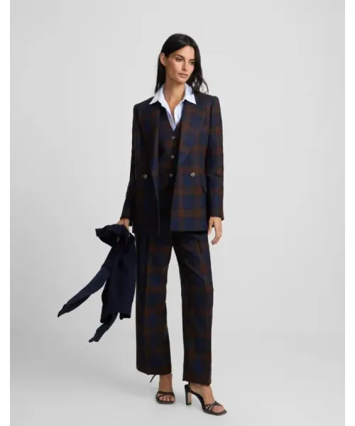 AMERICANA CUADROS SILBON MUJER 2