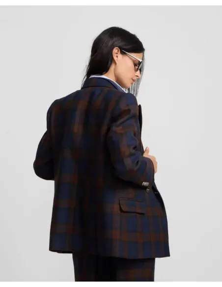 AMERICANA CUADROS SILBON MUJER