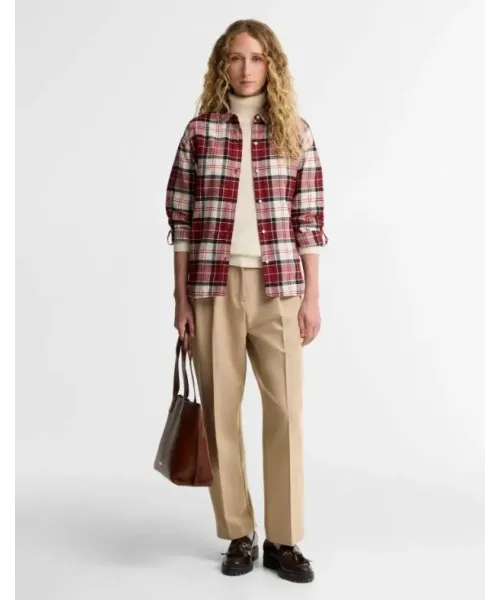 CAMISA CUADROS ELISHAW BARBOUR MUJER