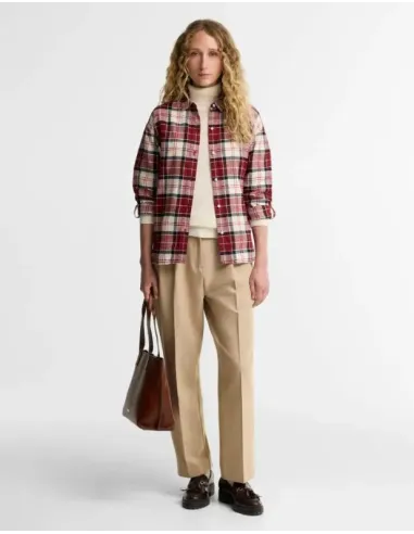 CAMISA CUADROS ELISHAW BARBOUR MUJER
