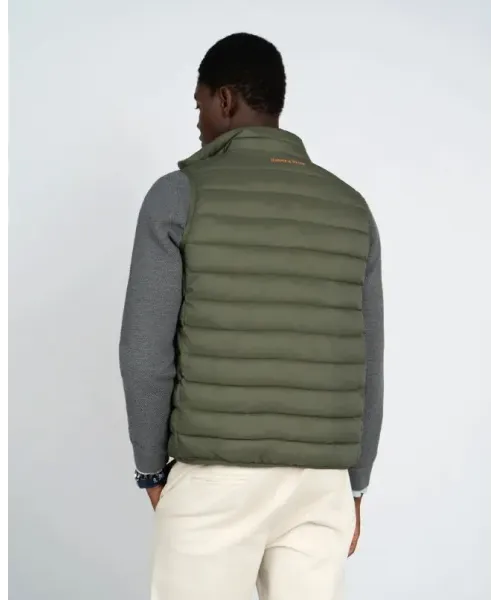 CHALECO PLUMA VERDE KAKI HARPER&NEYER 2