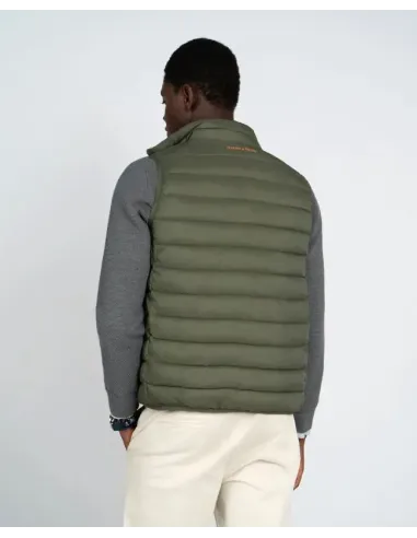 CHALECO PLUMA VERDE KAKI HARPER&NEYER