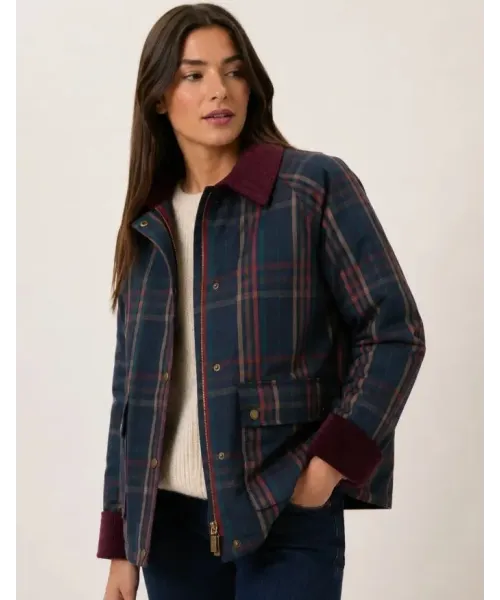 PARKA CUADROS SOLERA MUJER