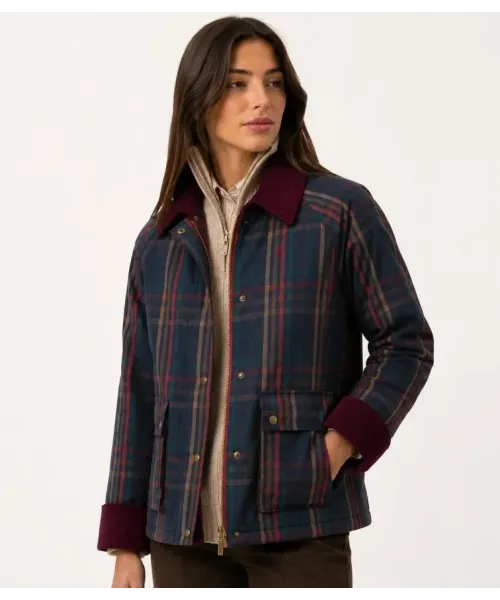 PARKA CUADROS SOLERA MUJER 2