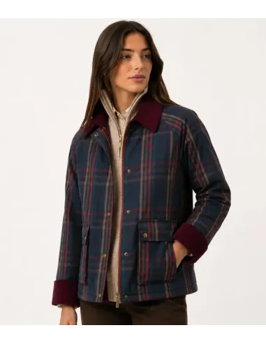 PARKA CUADROS SOLERA MUJER