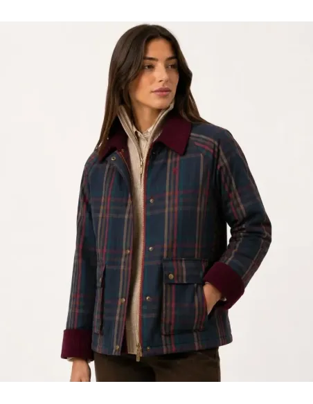 PARKA CUADROS SOLERA MUJER
