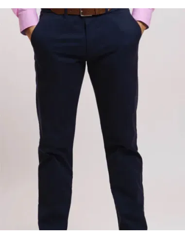 PANTALON CHINO AZUL “SOLERA” HOMBRE