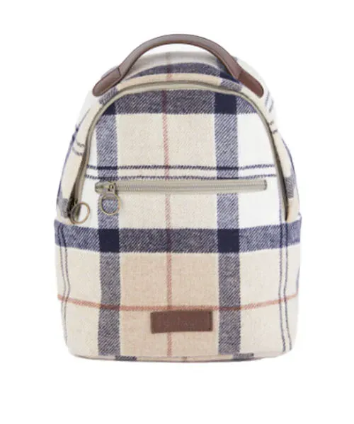 MOCHILA CALEY TARTAN BEIS BARBOUR MUJER