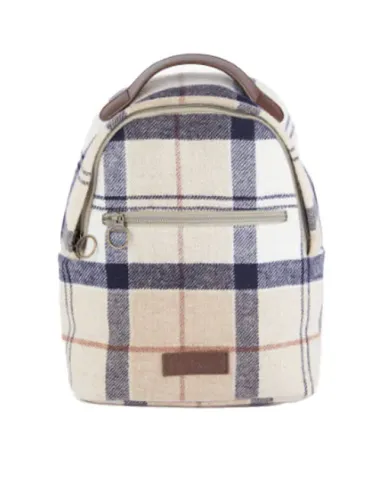 MOCHILA CALEY TARTAN BEIS BARBOUR MUJER