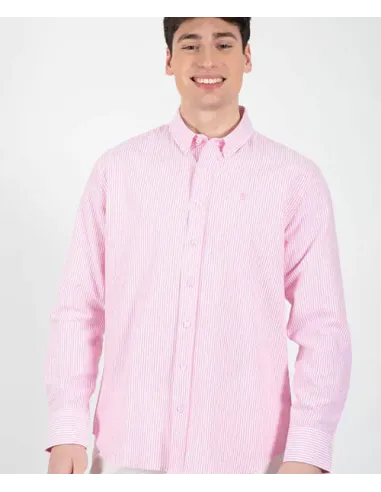 CAMISA MIL RAYAS ROSA SOLERA HOMBRE