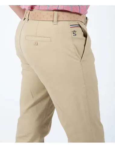 PANTALON CHINO TOSTADO SOLERA HOMBRE