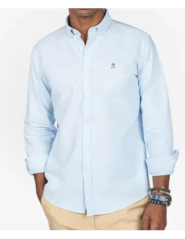 CAMISA ICON OXFORD AZUL HARPER&NEYER HOMBRE