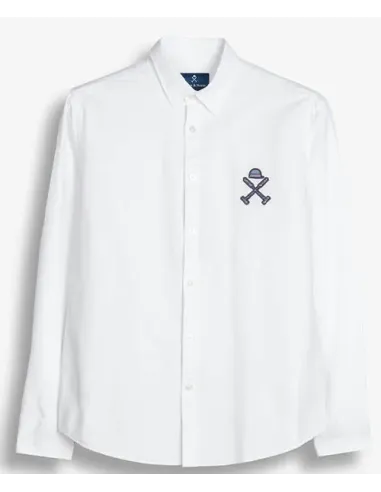 CAMISA LOGO BLANCA HARPER&NEYER