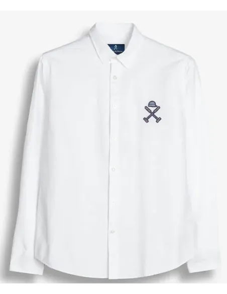 CAMISA LOGO BLANCA HARPER&NEYER