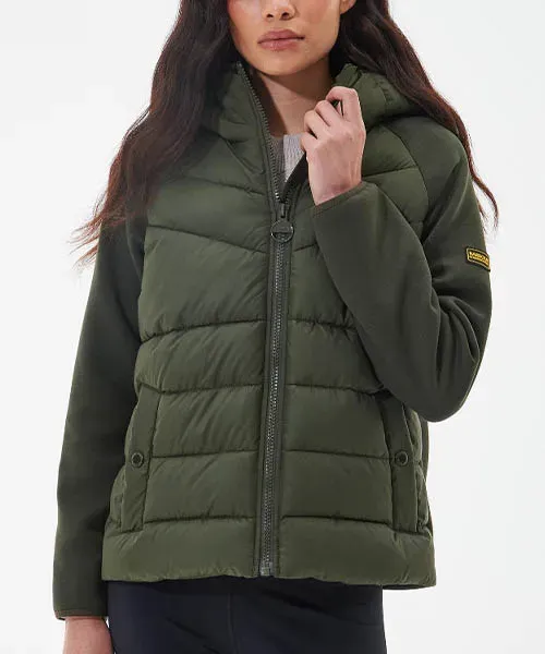 CAZADORA VERDE SCOUT BARBOUR INTERNACIONAL