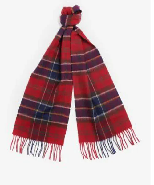 BUFANDA TARTAN ROJO BARBOUR