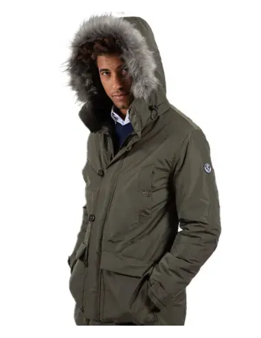 PARKA CAPUCHA KAKI SOLERA HOMBRE